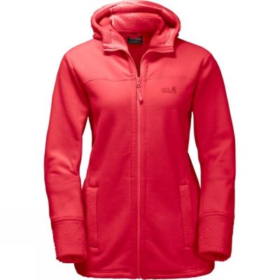 Chaquetas Jack Wolfskin Frozen Morning Mujer Rojas - Chile UGM582347